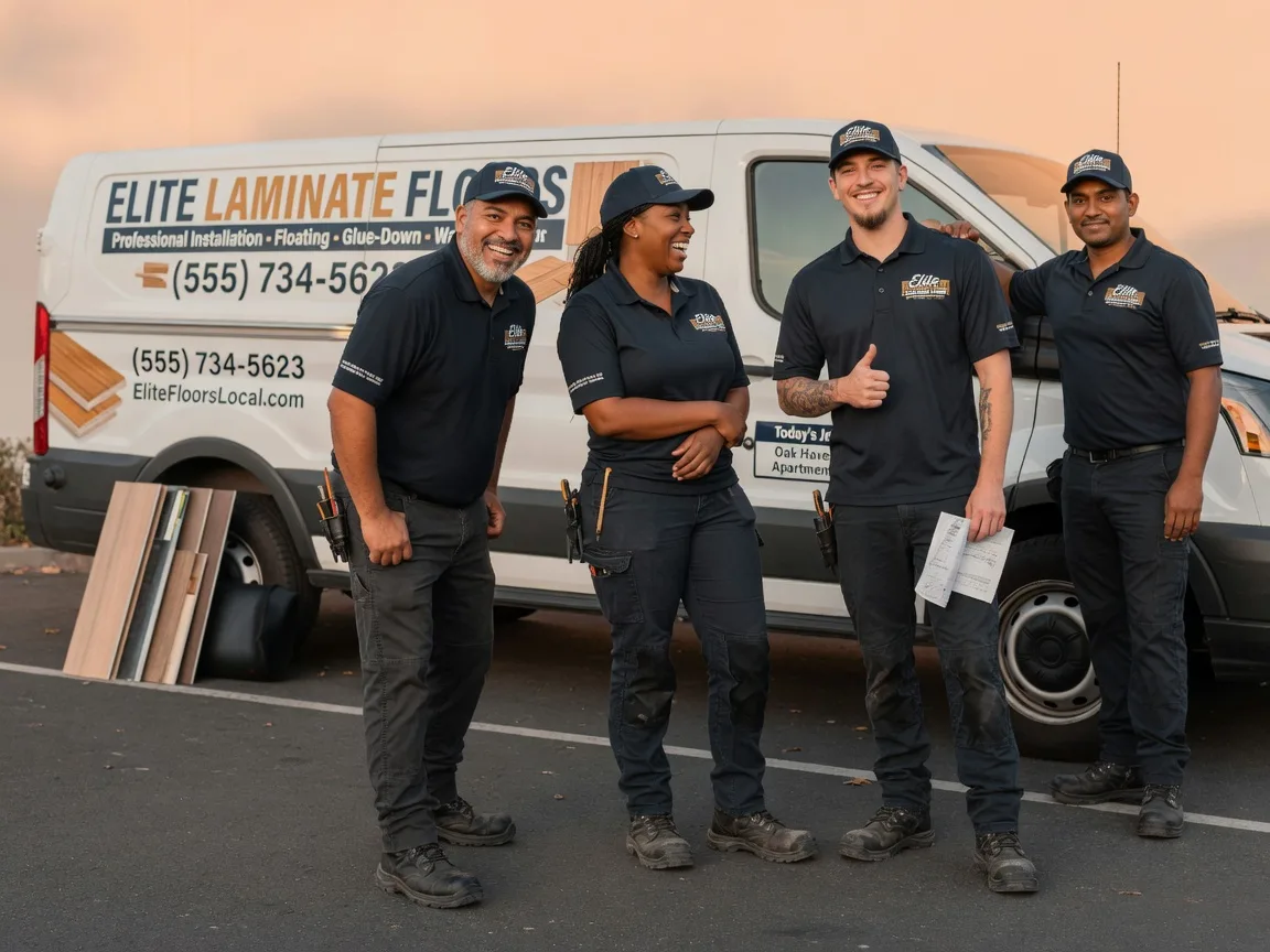 Laminate flooring installation company in Rhodes, IA